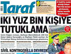 Darbeyi görmeyen tek gazete!