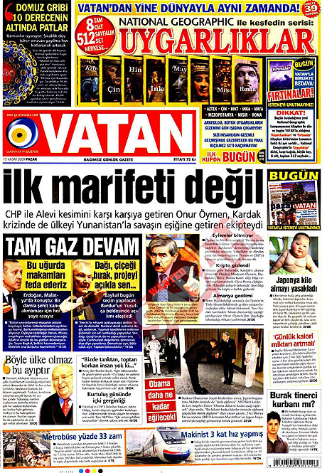 Gazete manşetleri (15 Kasım) galerisi resim 18