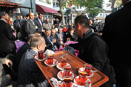 Cumhurbaşkanı halkla çay içti! galerisi resim 14