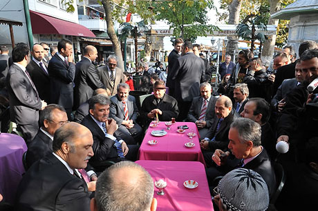 Cumhurbaşkanı halkla çay içti! galerisi resim 16