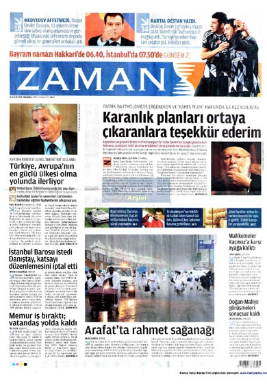 Gazete Manşetleri (26 Kasım) galerisi resim 13