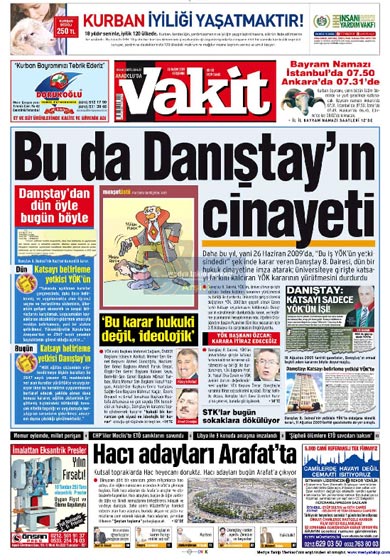 Gazete Manşetleri (26 Kasım) galerisi resim 15