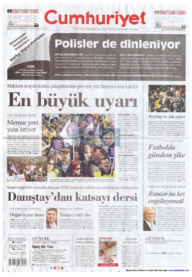Gazete Manşetleri (26 Kasım) galerisi resim 6