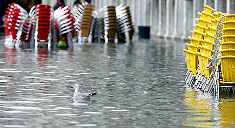 Venedik yine sular altında kaldı! galerisi resim 15