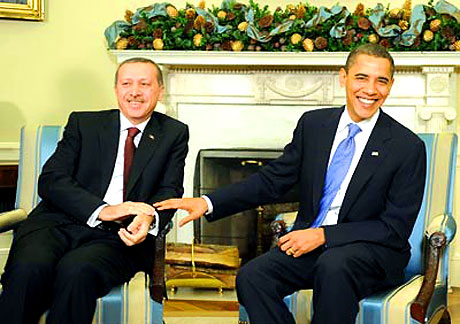 Obama-Erdoğan görüşmesinden kareler galerisi resim 10