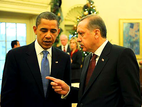Obama-Erdoğan görüşmesinden kareler galerisi resim 12