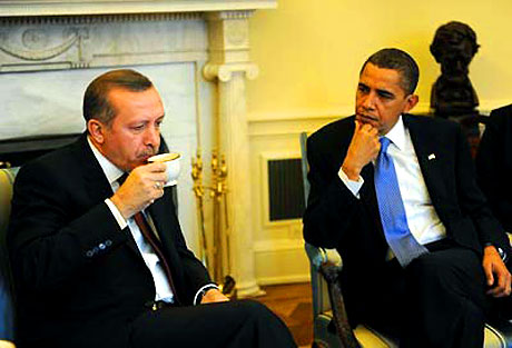 Obama-Erdoğan görüşmesinden kareler galerisi resim 13