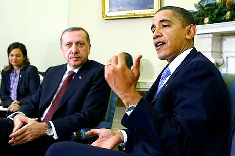 Obama-Erdoğan görüşmesinden kareler galerisi resim 20