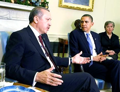 Obama-Erdoğan görüşmesinden kareler galerisi resim 25