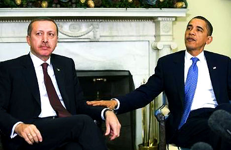 Obama-Erdoğan görüşmesinden kareler galerisi resim 28