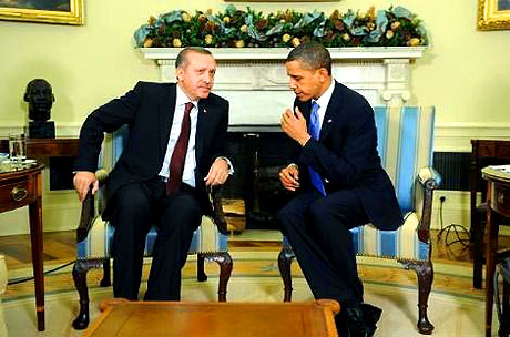 Obama-Erdoğan görüşmesinden kareler galerisi resim 5