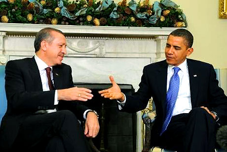 Obama-Erdoğan görüşmesinden kareler galerisi resim 6