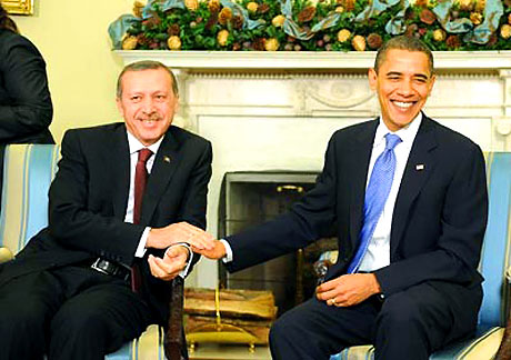 Obama-Erdoğan görüşmesinden kareler galerisi resim 8