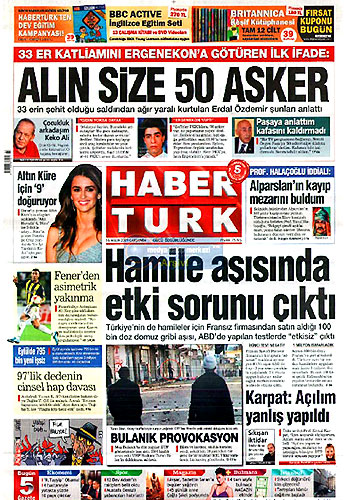 Gazete Manşetleri (16 Aralık) galerisi resim 5