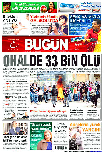 Gazete Manşetleri (17 Aralık) galerisi resim 5