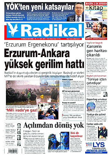 Gazete Manşetleri (18 Aralık) galerisi resim 10
