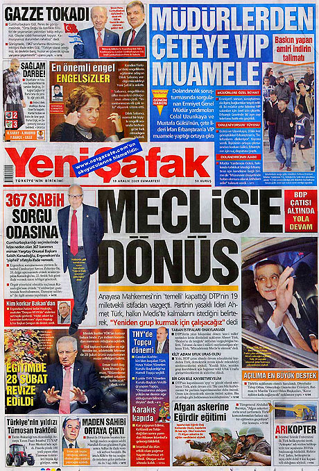Türk basınında bugün (19 Aralık) galerisi resim 11