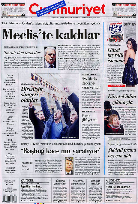 Türk basınında bugün (19 Aralık) galerisi resim 15