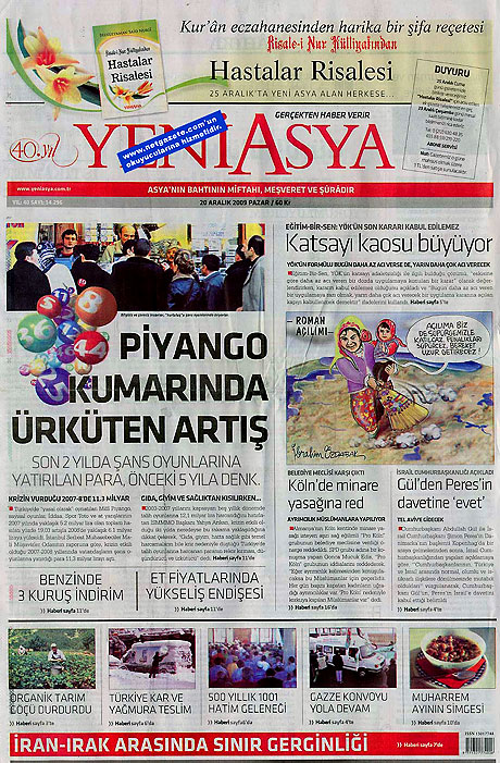 Günün Gazete Manşetleri (20 Aralık) galerisi resim 24