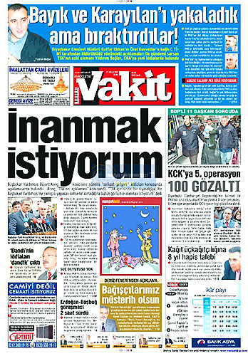 Gazete Manşetleri (25 Aralık) galerisi resim 11