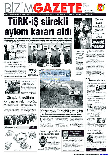 Gazete Manşetleri (25 Aralık) galerisi resim 18