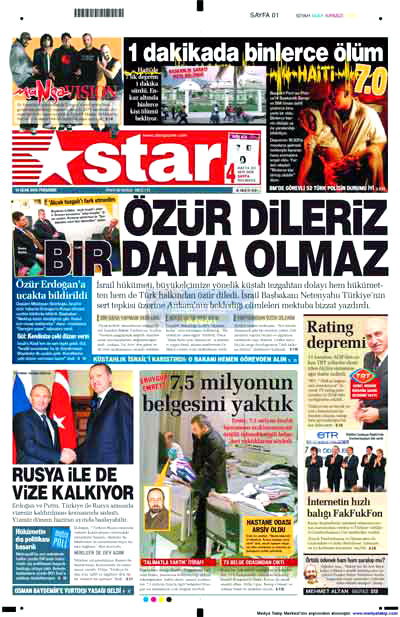 Türk basınında özür manşetleri! galerisi resim 16