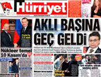 Türk basınında özür manşetleri!