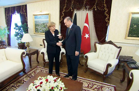 Angela Merkel'in Türkiye ziyareti galerisi resim 12