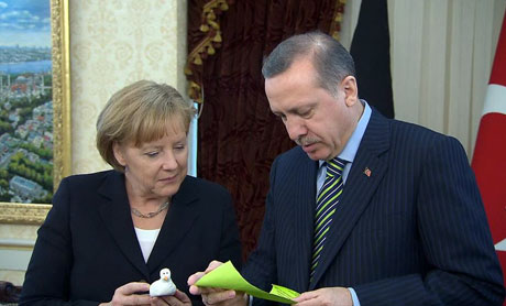 Angela Merkel'in Türkiye ziyareti galerisi resim 14