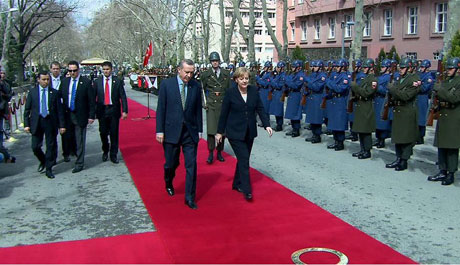 Angela Merkel'in Türkiye ziyareti galerisi resim 2