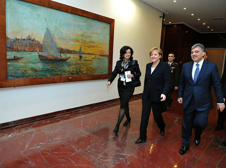 Angela Merkel'in Türkiye ziyareti galerisi resim 22