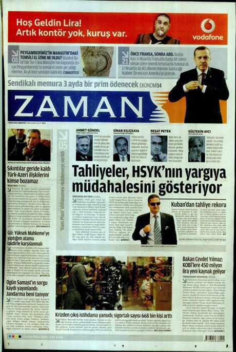 Yeniçağ'dan Erdoğan'ı kızdıran manşet galerisi resim 12