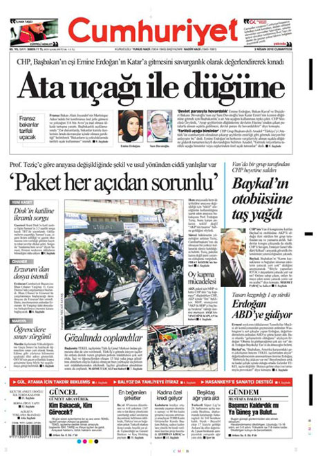 Yeniçağ'dan Erdoğan'ı kızdıran manşet galerisi resim 13