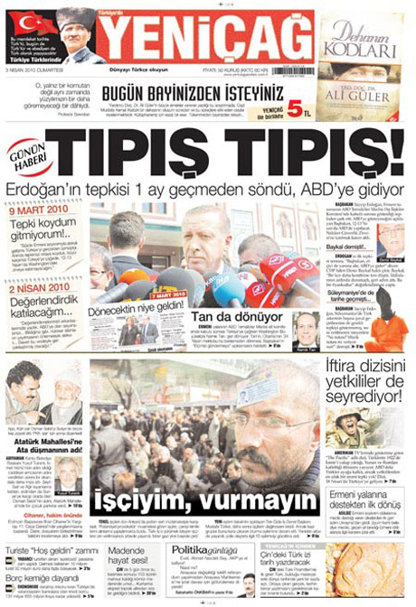 Yeniçağ'dan Erdoğan'ı kızdıran manşet galerisi resim 14