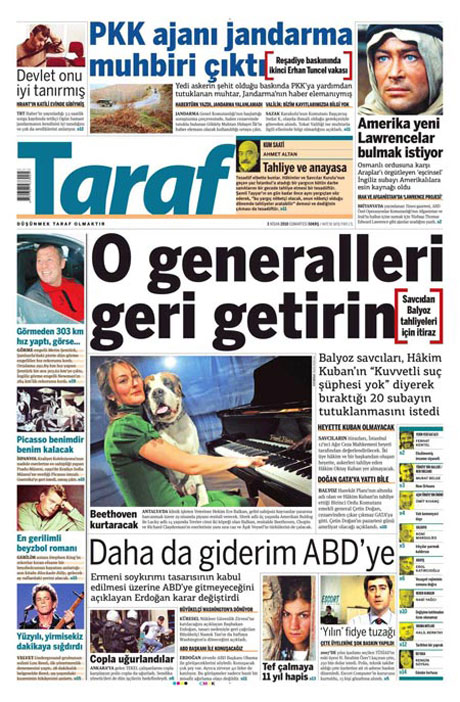 Yeniçağ'dan Erdoğan'ı kızdıran manşet galerisi resim 16