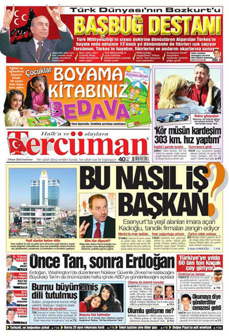 Yeniçağ'dan Erdoğan'ı kızdıran manşet galerisi resim 20