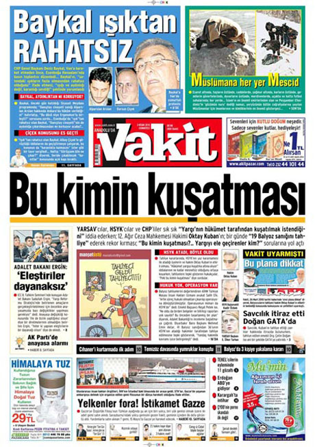 Yeniçağ'dan Erdoğan'ı kızdıran manşet galerisi resim 5