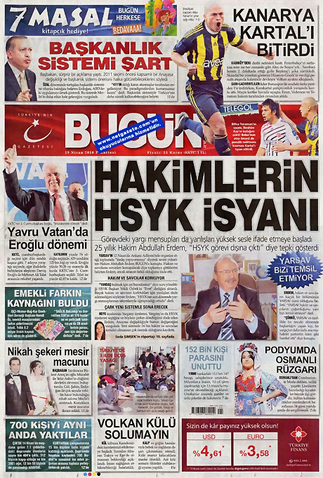 Günün manşetinde o sözler var! galerisi resim 3