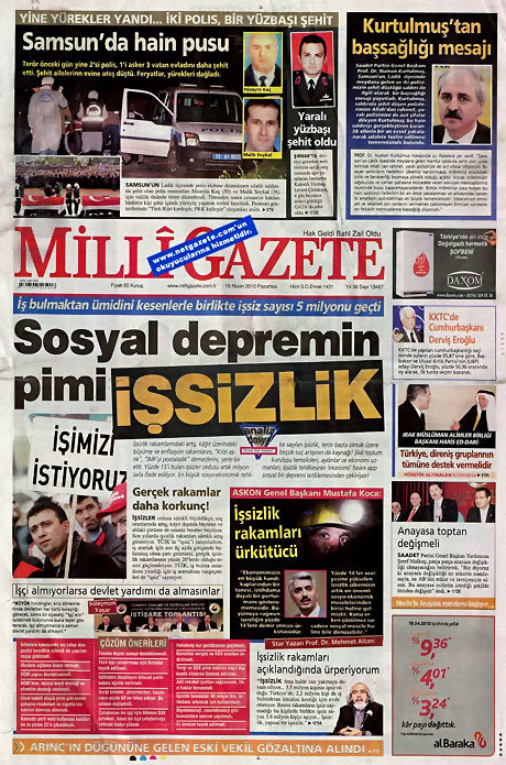 Günün manşetinde o sözler var! galerisi resim 7