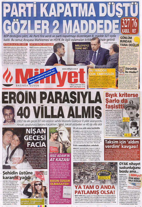 Gazetelerden çarpıcı FİRE manşetleri galerisi resim 10