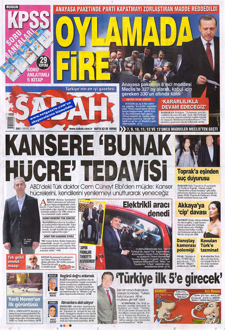 Gazetelerden çarpıcı FİRE manşetleri galerisi resim 14