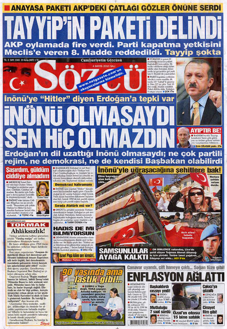 Gazetelerden çarpıcı FİRE manşetleri galerisi resim 15