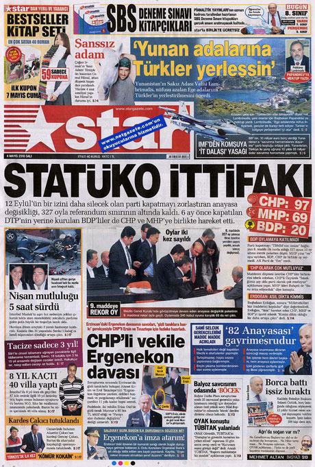 Gazetelerden çarpıcı FİRE manşetleri galerisi resim 16