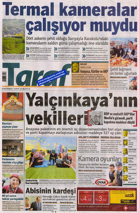 Gazetelerden çarpıcı FİRE manşetleri galerisi resim 18