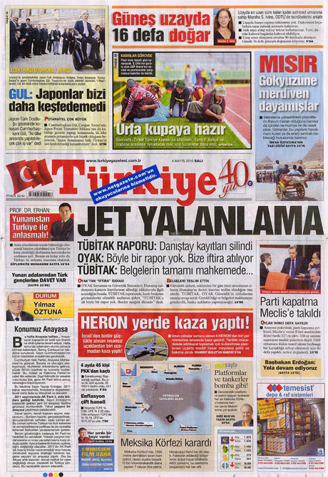 Gazetelerden çarpıcı FİRE manşetleri galerisi resim 20