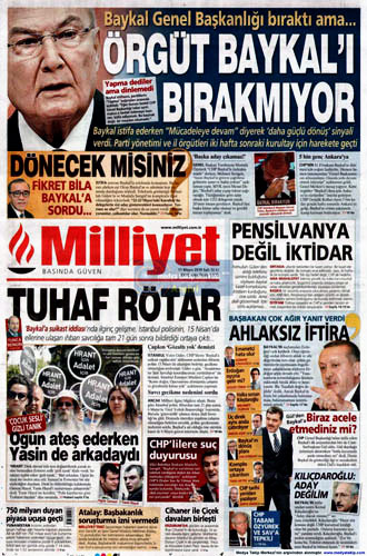 İstifa için atılan çok ilginç manşetler galerisi resim 3