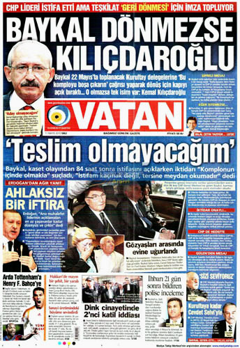 İstifa için atılan çok ilginç manşetler galerisi resim 4