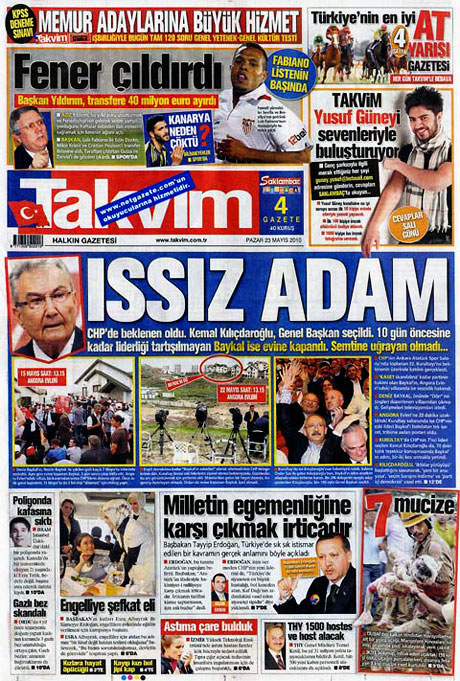 Gazetelerin Kılıçdaroğlu manşetleri galerisi resim 16