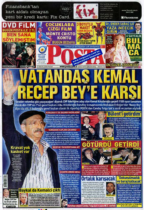 Gazetelerin Kılıçdaroğlu manşetleri galerisi resim 17