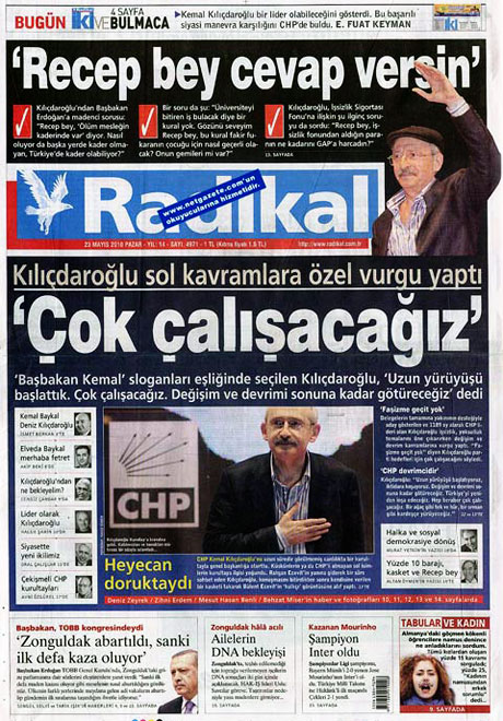 Gazetelerin Kılıçdaroğlu manşetleri galerisi resim 7